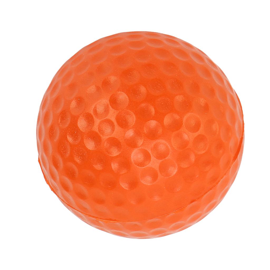 42.5mm PU Foam Golf Balls Strong Flexibility Outdoor Golf Practice Ball for Sports FitnessOrange