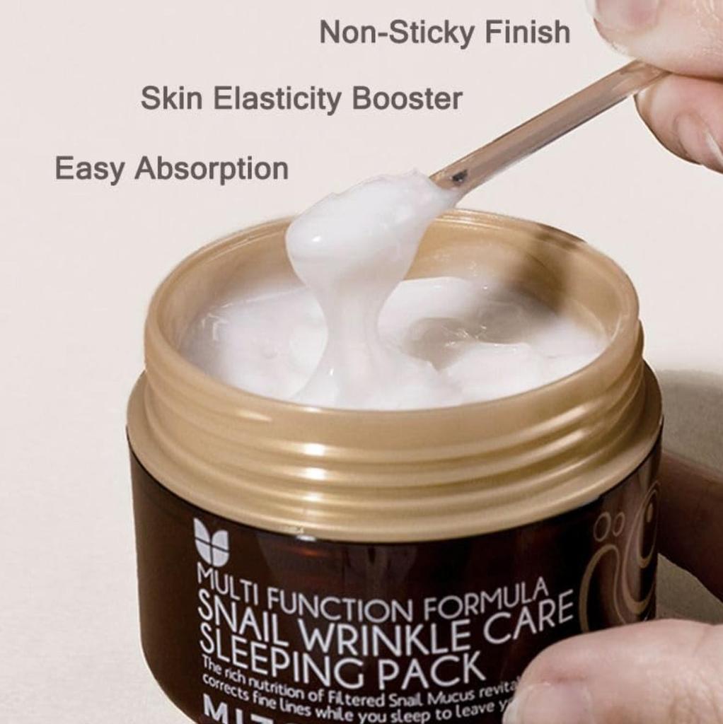 Mizon Ночная маска для лица Snail Wrinkle Care 80 мл