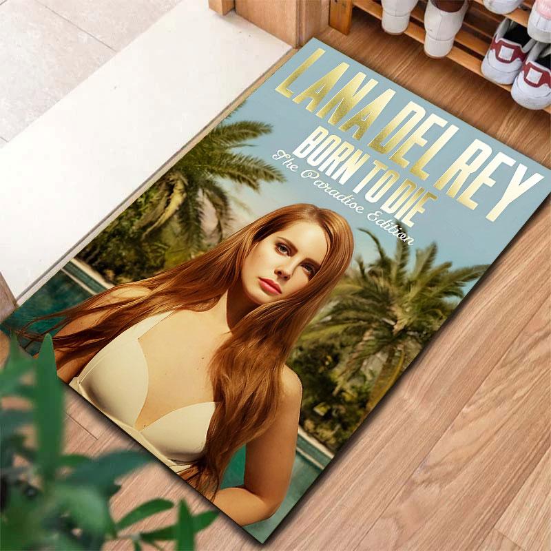 Ковер Lana Del Rey для гостиной, спальни, дома, украшение для дивана, нескользящий коврик для детских игр