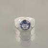 Иолит Драгоценный камень Ручной работы Ювелирные изделия из стерлингового серебра 925 пробы Стильное кольцо Подарок для нее RR-1-8