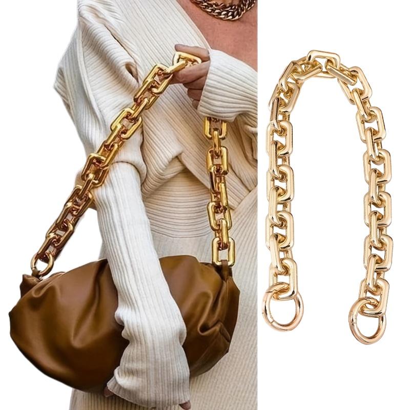 1шт толстый ремень для сумки на одно плечо ручной цепной ремень украшение универсальный акриловый ремень новый продукт сменный ремень многоцветный