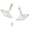 VIVIENNE WESTWOOD Серьги для женщин Мини Барельеф Капля Сфера Кристаллические Серьги 62020025 02P116 Идеальный Подарок на День Рождения на Рождество для Женщин - -