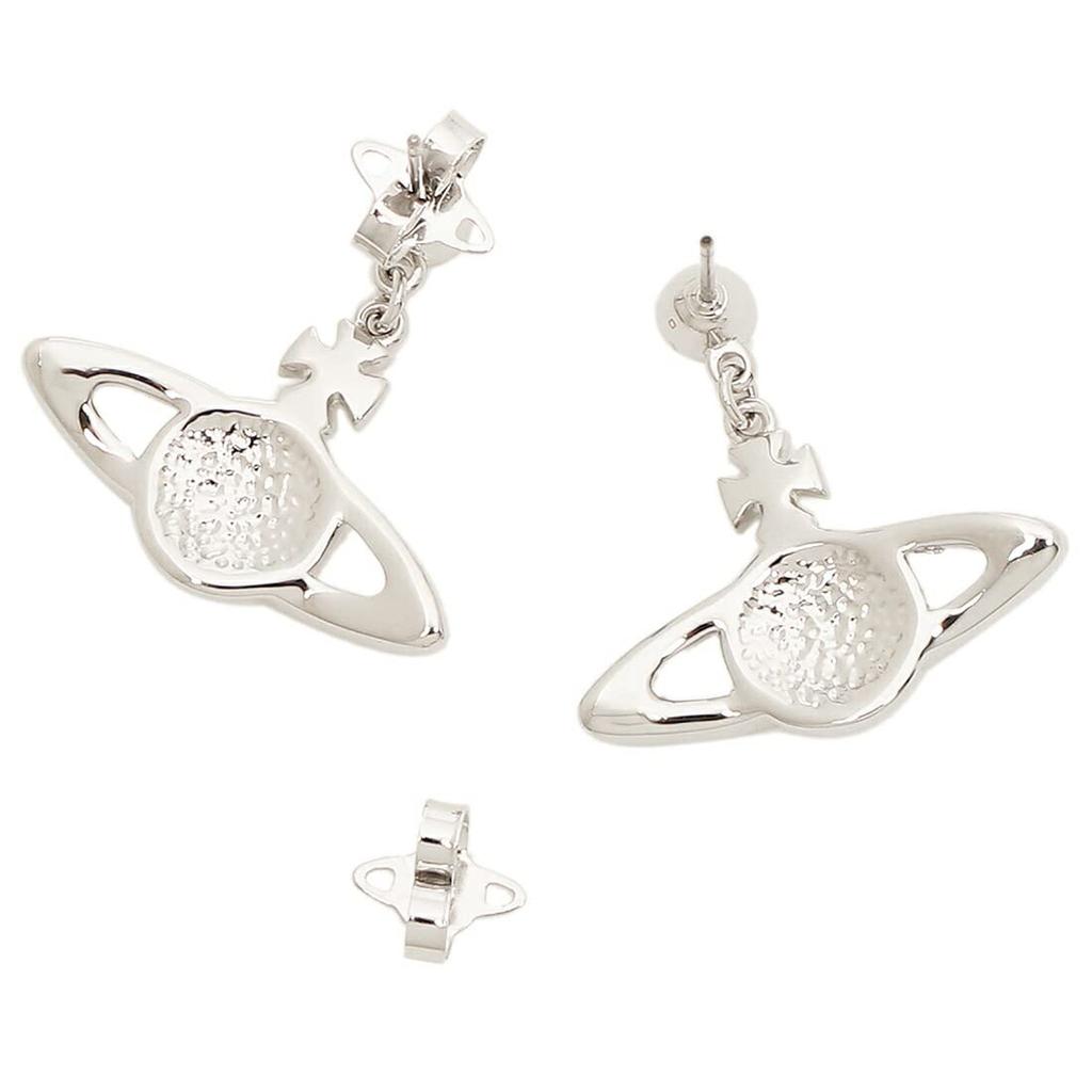 VIVIENNE WESTWOOD Серьги для женщин Мини Барельеф Капля Сфера Кристаллические Серьги 62020025 02P116 Идеальный Подарок на День Рождения на Рождество для Женщин - -