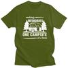 Custom Cool Adventure Camping Happy CamperCamping T Shirt Men 100 Cotton Tshirt Casual Tee Tops Streetwear Tshirts