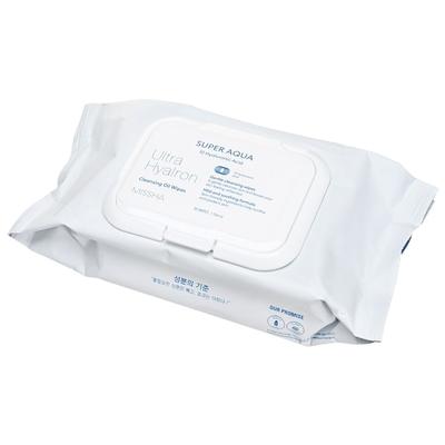 Очищающие масляные салфетки Super Aqua Ultra Hyalron