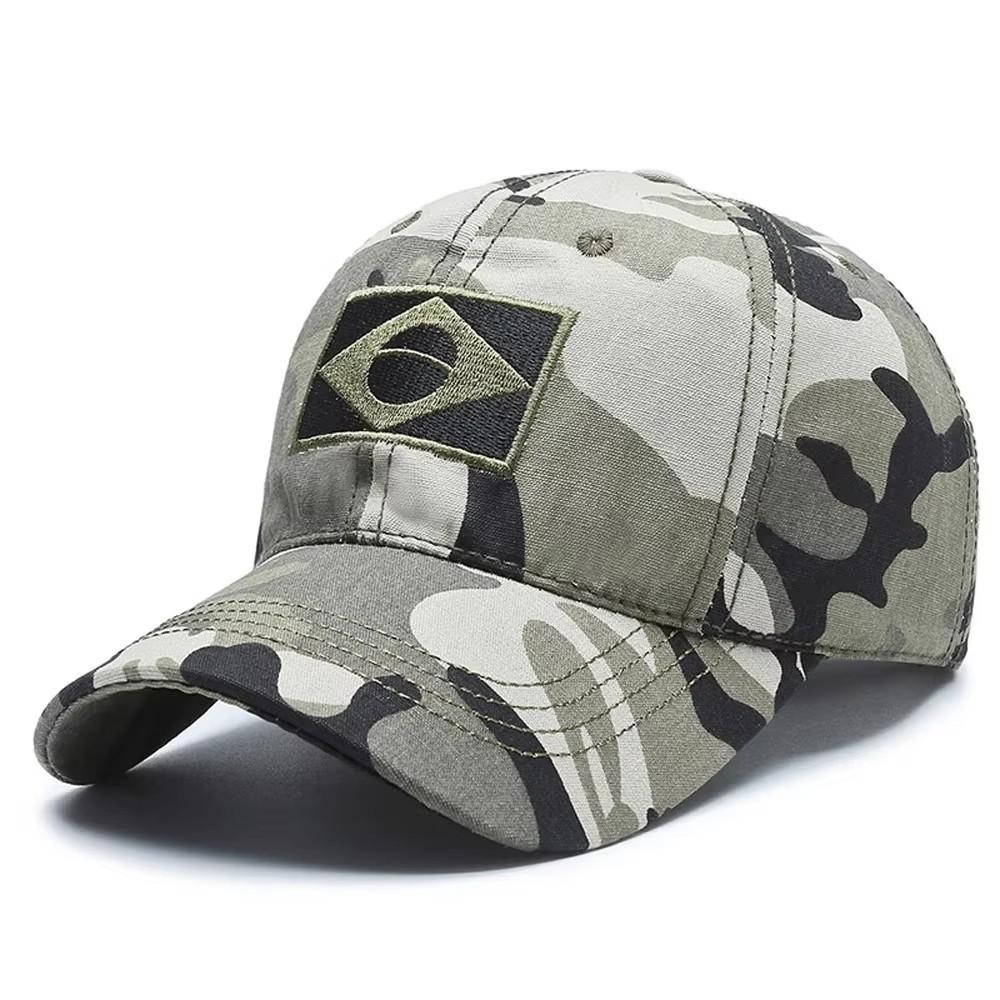 Летняя Кепка с Защитой от Солнца Флаг Бразилии Бейсболка Мужская Snapback Повседневная Шляпа для Гольфа Кепка для Страйкбола и Активного Отдыха