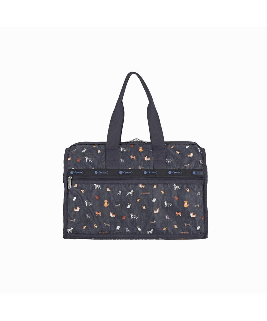 Lesportsac Woof Wonderland Deluxe Medium Weekender [4318.Hf44]