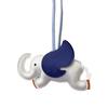 Cute Elephant Bag Pendant Keychain Chic PU Leather Keychains Phone Straps Chain Stylish Keyring for Fashion Enthusiasts
