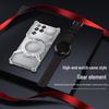 Чехол Metal X-Shape для Red Magic 11 Pro+ с магнитной светящейся шестерней и вращающейся подставкой