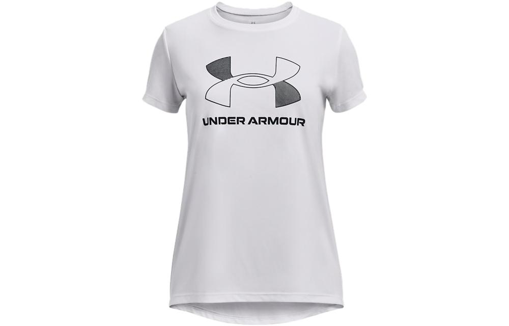 Under Armour Kids T Shirts Crew Neck Moderate 1379310-100