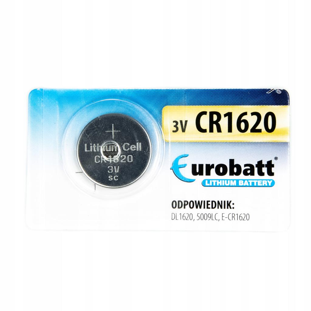 Bateria Do Kluczyka Vag Citroen Peugeot Cr1620 3V