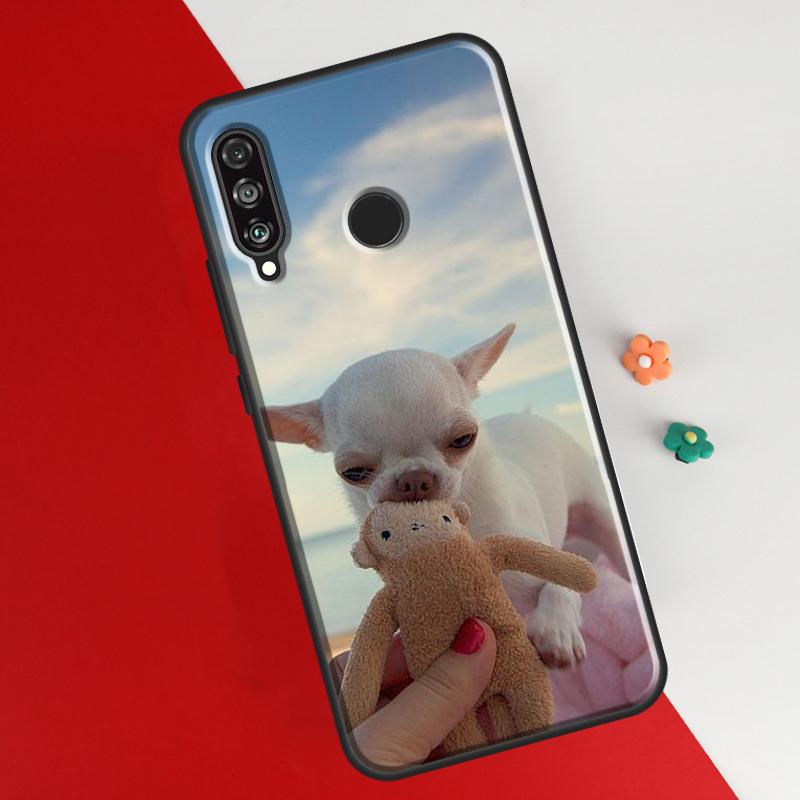 Чехол с собакой чихуахуа для Huawei P30 Pro P50 P20 P40 Lite P Smart 2021 Nova 5T, чехол для Honor 50 8X 10i