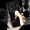 Забавный мультяшный гусь Игра Ударопрочный чехол для телефона для Xiaomi Redmi Note 15 14 13 12 Pro Plus 11 11S 11T 5G Чехол Противоударный Fundas