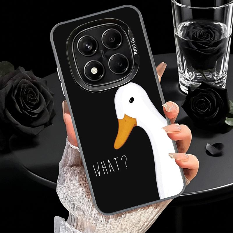 Забавный мультяшный гусь Игра Ударопрочный чехол для телефона для Xiaomi Redmi Note 15 14 13 12 Pro Plus 11 11S 11T 5G Чехол Противоударный Fundas