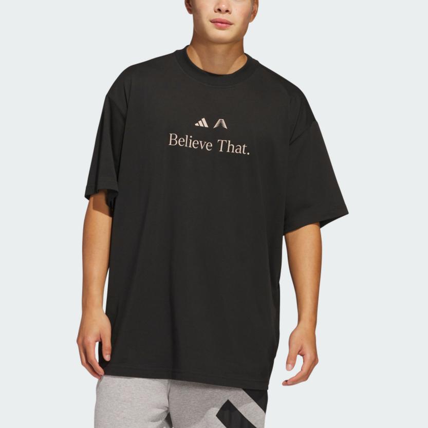 Adidas ANTHONY EDWARDSBASKETBALL T Shirt Men's Black JW4292