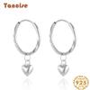Танциз стерлингового серебра 925 пробы циркон серьги серьги-капли для женщин подарки на свадьбу