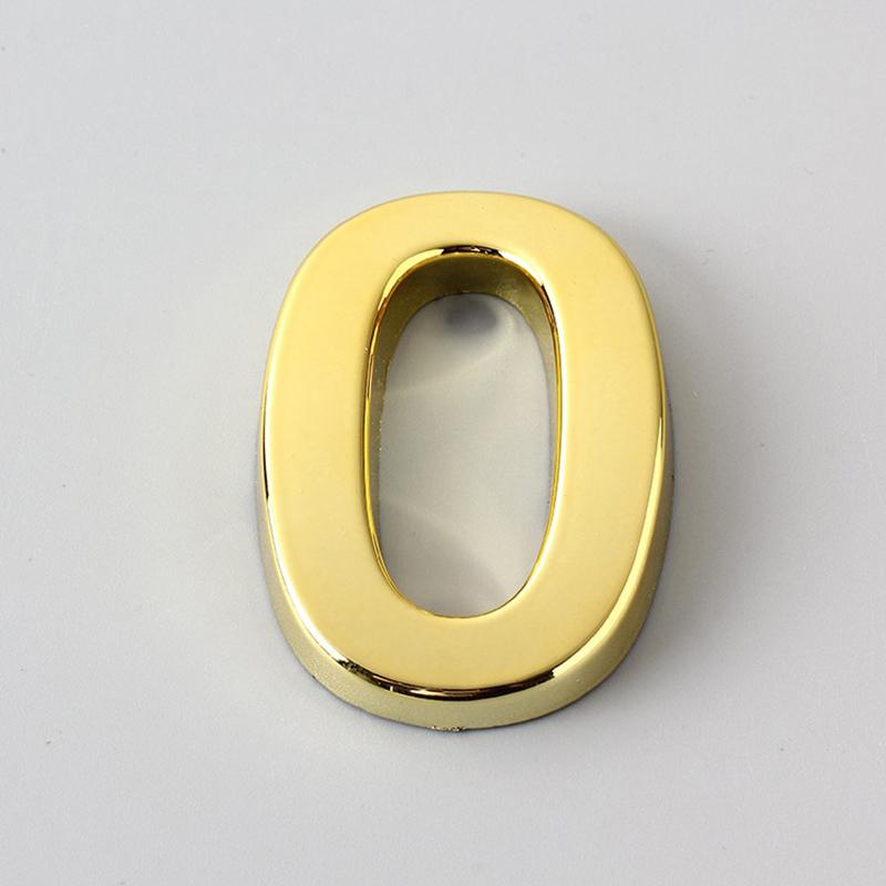 3,9-дюймовая табличка на дверь из АБС-пластика с гальваническим покрытием, цифровая вывеска с номером отеля, номер дома в отеле, цифровая табличка с номером дома, золото, серебро, черная, бронза