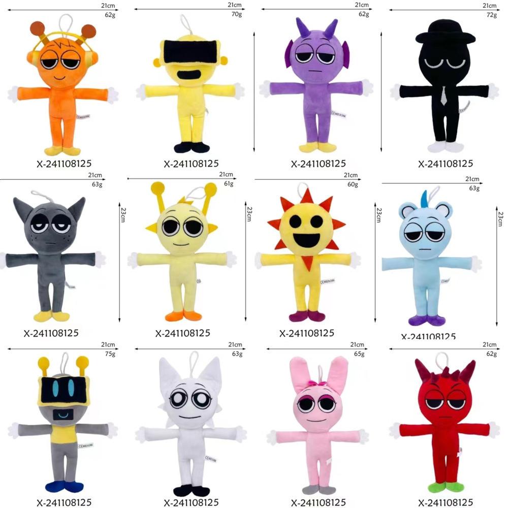 Sprunki Мягкие игрушки Garden Of Banban 0 Truffletoot Мягкая игрушка Sprunki Incredibox Кукла Игра Plushie Мягкая игрушка-талисман в подарок