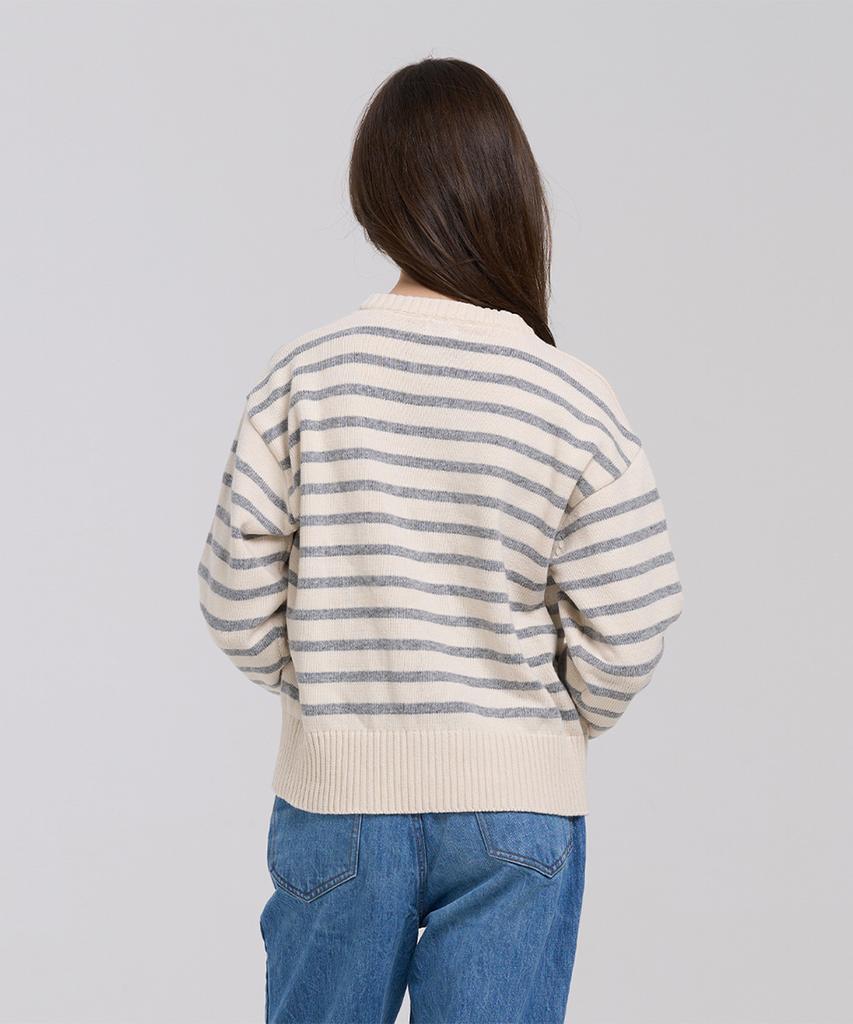 LEVHEARTED Prelude Oversized Knit - Gray
