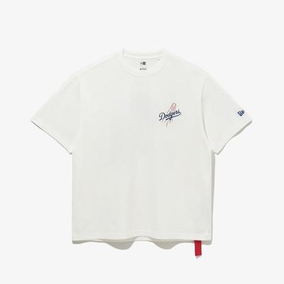 New Era Mlb La Dodgers Футболка для боления Off White 14536500