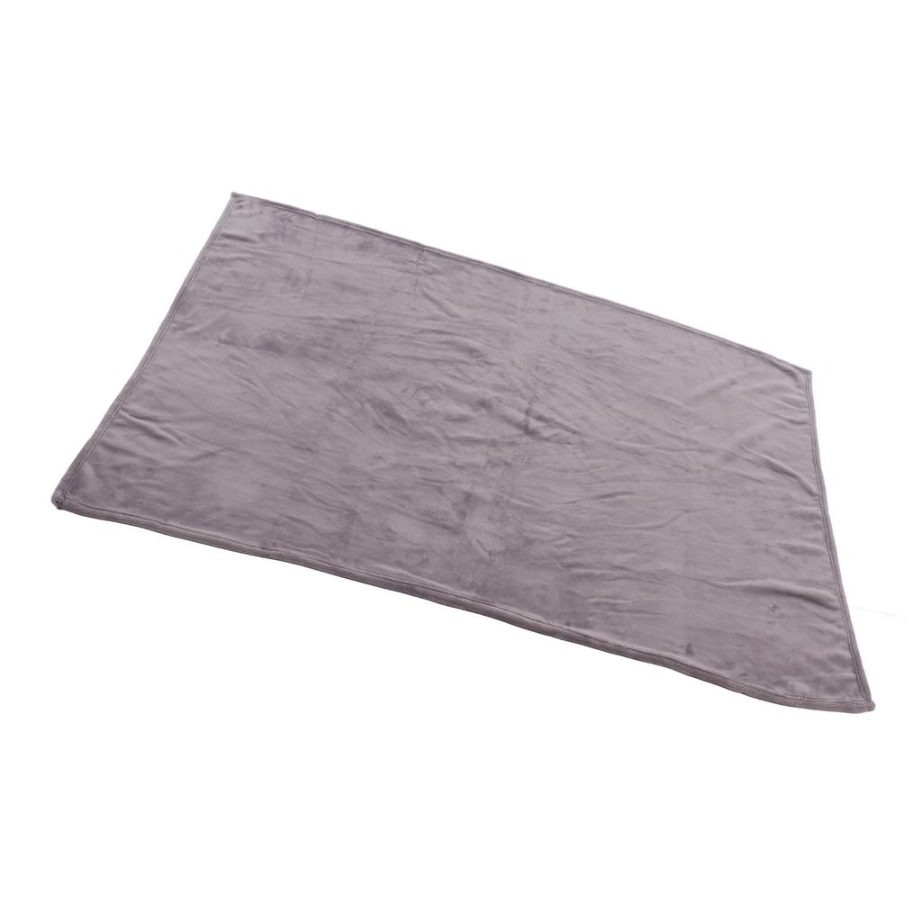 Фланелевый плед Плюшевый Легкий Дышащий Складной Теплый Стильный Простой Мягкий Плед Светло-серый