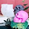 DIY Skull Silicone Mold for Resin Epoxy Candle Making Soap Making Craft Mold for Halloween Home Decorations
