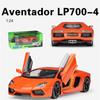 Welly 1:24 Lamborghini Aventador LP700-4 Alloy Car Model Diecasts Metal Toy Vehicles Car Model High Simulation Collection Childrens Gifts
