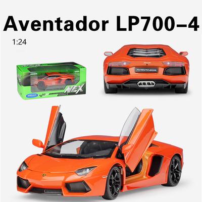 Welly 1:24 Lamborghini Aventador LP700-4 модель автомобиля из сплава, литая под давлением металлическая игрушечная машина, модель автомобиля, коллекция высокой имитации, детские подарки