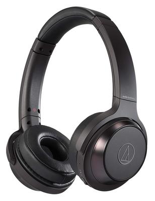 Беспроводные наушники Audio Technica ATH-WS330BT BK Bluetooth Deep Bass SOLID BASS До 70 часов воспроизведения Черный ATH-WS330BT BK