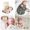 Football Theme Baby Monthly Milestones Marker Card Infant Commemorative Calendar Card Record Growth Photography Props