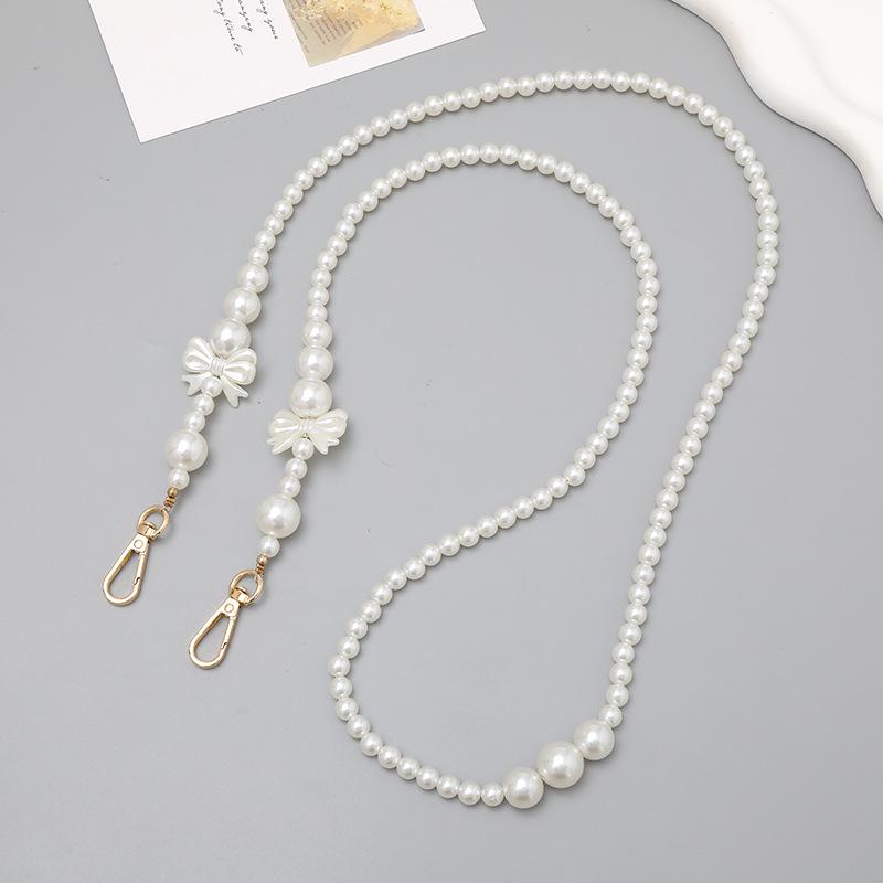 Pearl Mobile Phone Chain Necklace - Crossbody Lanyard for Women