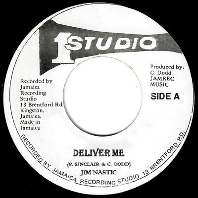 7-дюймовая пластинка JIM NASTIC - Deliver Me NONE Studio One Ямайка Регги, Ска и Даб Б/У