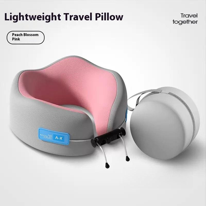 Memory Foam U-Shaped Pillow Travel Neck Support Sleeping Pillow Shoulder Rest U-Cushion Airplane Trip Neck Pillow