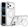 Магнитная подставка 360° для чехла iPhone 12-17 Pro Max Магнитная беспроводная зарядка Подставка-крышка для iPhone 15 16 17 Pro Max