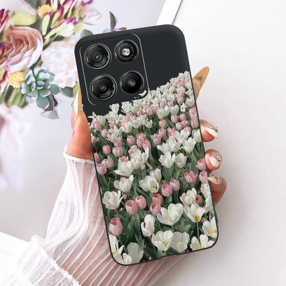 Casing For Motorola Moto G77 Case Aesthetic Luxury Cute Cat Fashion Butterfly Cool Painted Cover For Motorola XT2621-4