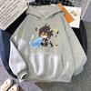 Genshin Impact Clothes Women Game Zhong Li Print Kawaii Hoodie Colors 12 Oversized Sweatshirts Anime Aesthetic Harajuku