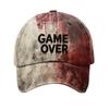 New Halloween Embroidery CapD Halloween D Printed Hat Men's and Women's Baseball Caps