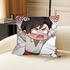 LLove Bite Comic Printed Pillow Cover Cushion Case Simple Sofa Pillow Case No Pillow Core