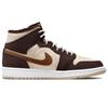 Женские кроссовки Air Jordan 1 Mid Se 'Cream Dark Chocolate' Jordan DO6699-200