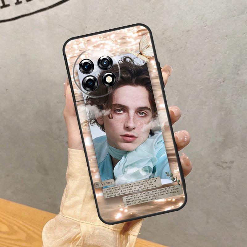 Чехол Timothee Chalamet для OnePlus 15 15R 13 13R 13T 12 12R 11 10 10R 10T 8T Nord 5 CE 4 2 3 Lite N20 N30