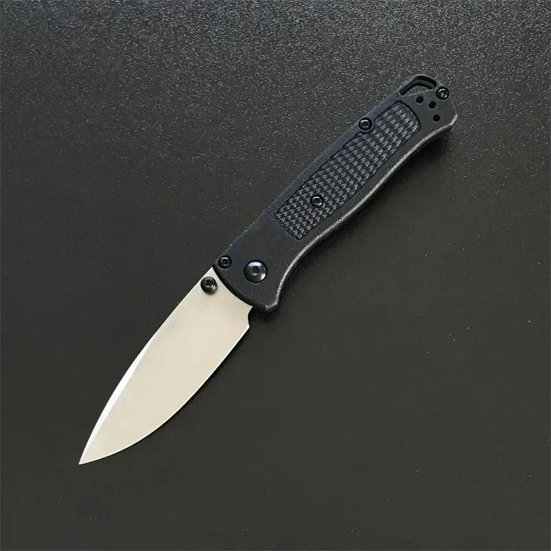 Карманные ножи BM 533 Mini Bugout Складной нож Рукоятка из нейлонового волокна Кухонные ножи Универсальный Тесак для мяса Острый нож для фруктов EDC Инструмент