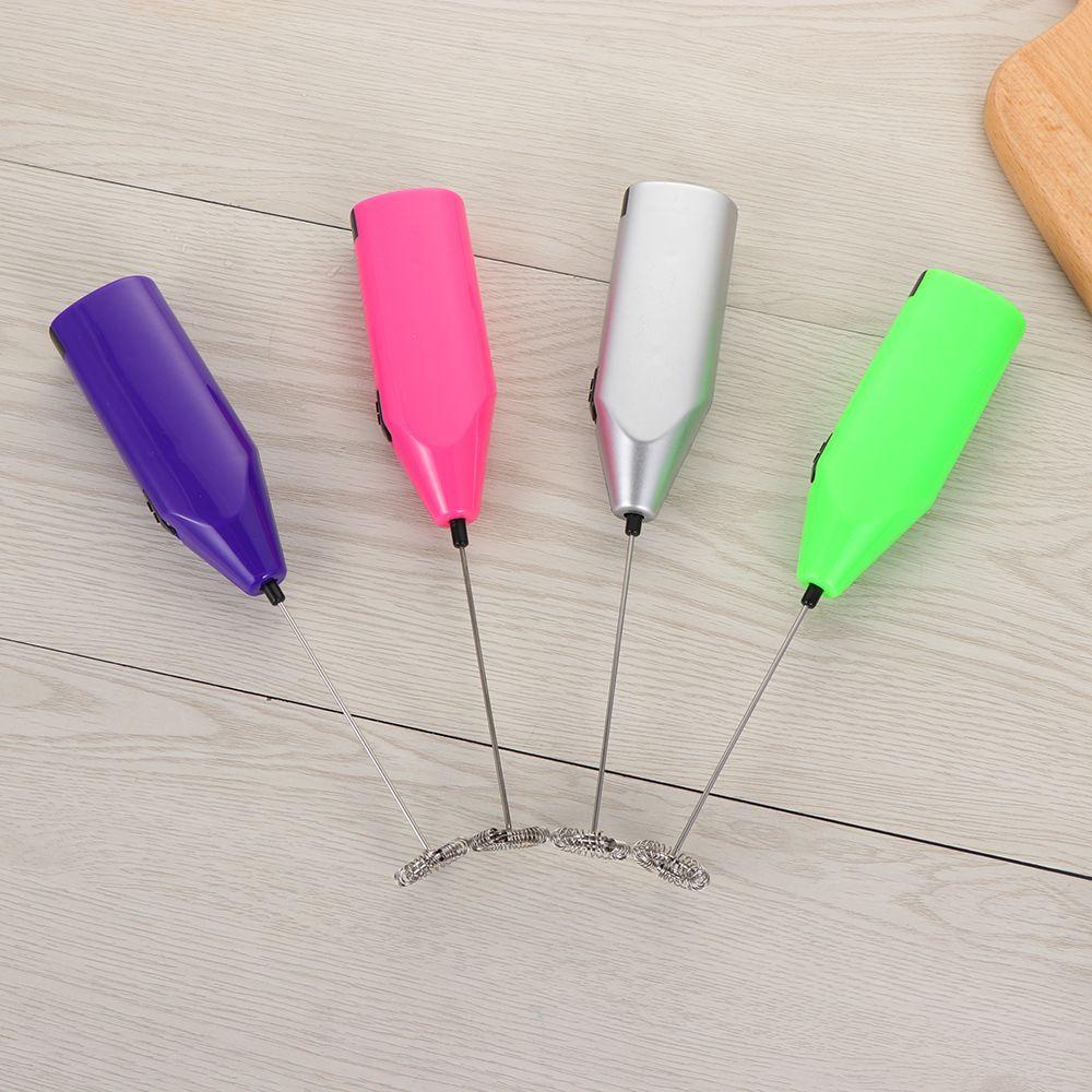 Cream Stainless Steel Foamer Egg Beater Electric Milk Frother Coffee Stirrer Cake Blender