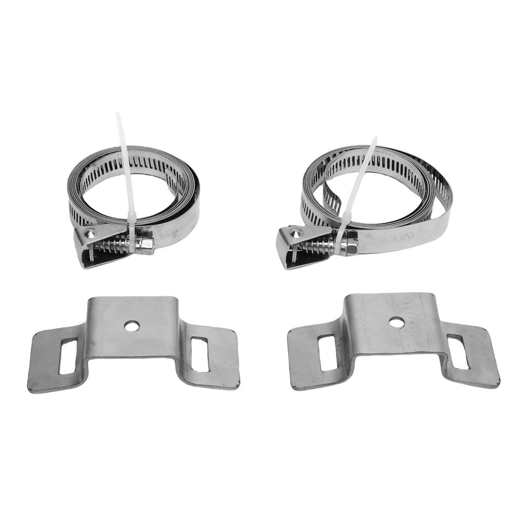 Sign Mounting Brackets for Larger Poles Adjustable Street Sign Mounting Hardware with Pole Clamps for Water Heater