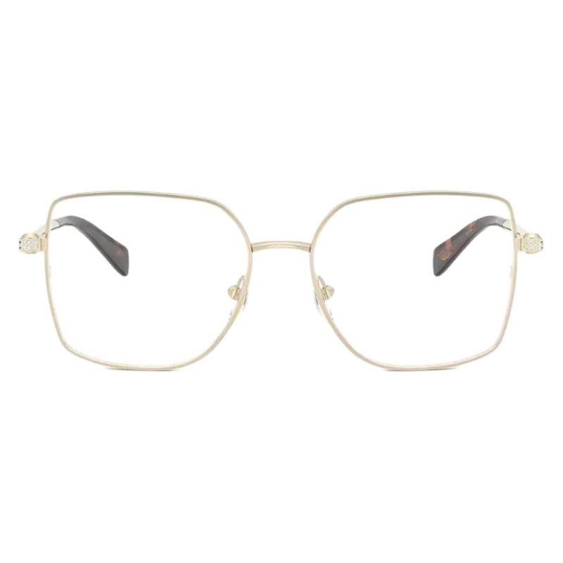 MICHAEL KORS Original design metal square optical glasses women's gold