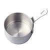 Нержавеющая стальная чашка для соуса, мини-миска для соуса, контейнер для приправ с ручкой для ресторана S