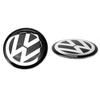Modifix - Колпачок ступицы колеса 90 мм, эмблема, логотип, наклейка, черный, для Vw Golf Passat Cc Polo Scirocco