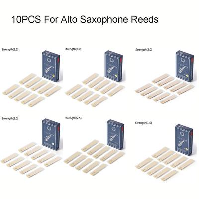 Деревянные трости для альт-саксофона, 10 шт., 2,5, 3,0, 3,5, полный размер