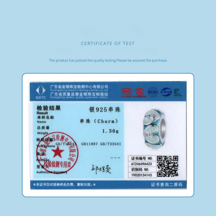 Пасхальное Яйцо Кролик Браслет Сделай Сам Из Бусин, Весенняя Свежесть Разделитель Бусин из Стерлингового Серебра S925