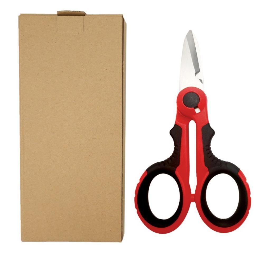 High Carbon Steel Scissors Hand Tool Electrician Scissors Fishing Scissor Fishing Tool