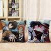 Bungo Stray Dogs Дазай Чуя Аниме Наволочка Съемная Моющаяся Наволочка для Подушки – Всесезонный Мягкий Лен